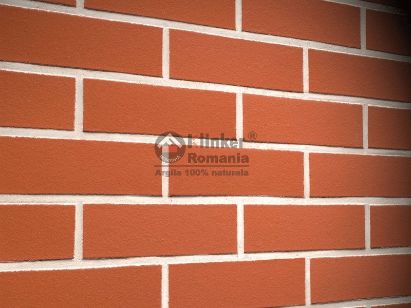 K400-01.jpg Caramida aparenta de zidit Klinker Carmesi Liso - imagine 1