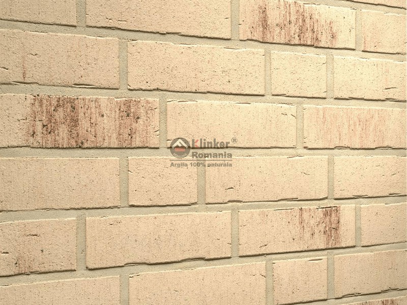 R742-01.jpg Caramida aparenta Klinker Crema Petino Vascu - imagine 1